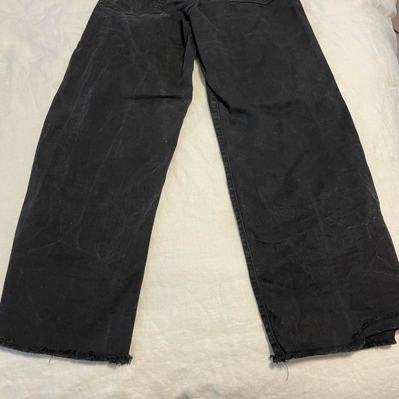 Reformation Black Emma High Rise Wide Leg Jeans - 29 - Picture 3 of 3